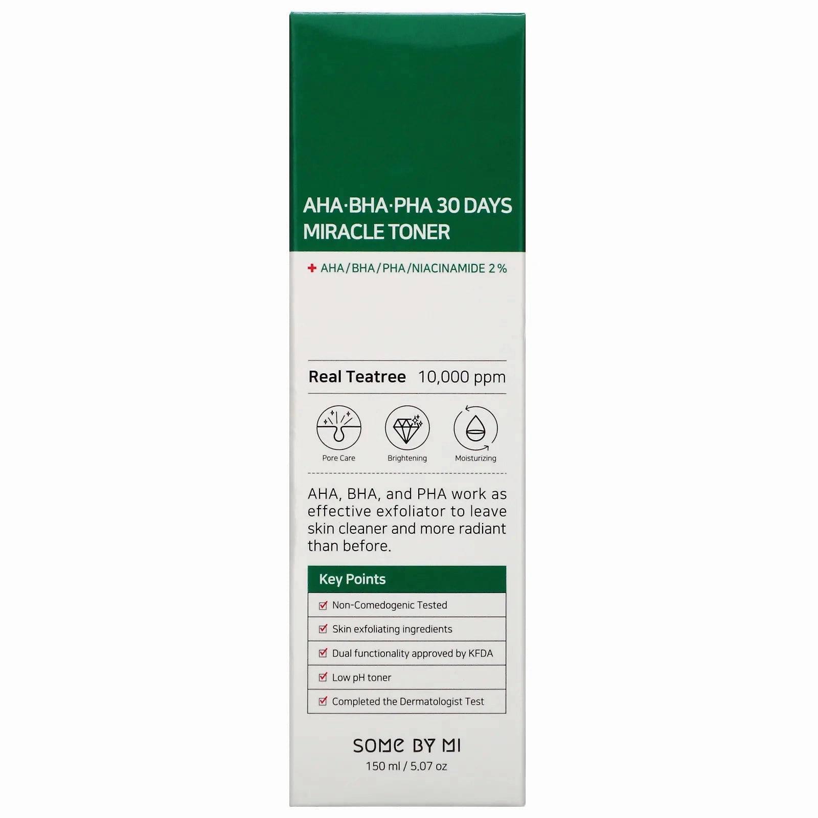 Some By Mi, AHA. BHA. PHA 30 Days Miracle Toner