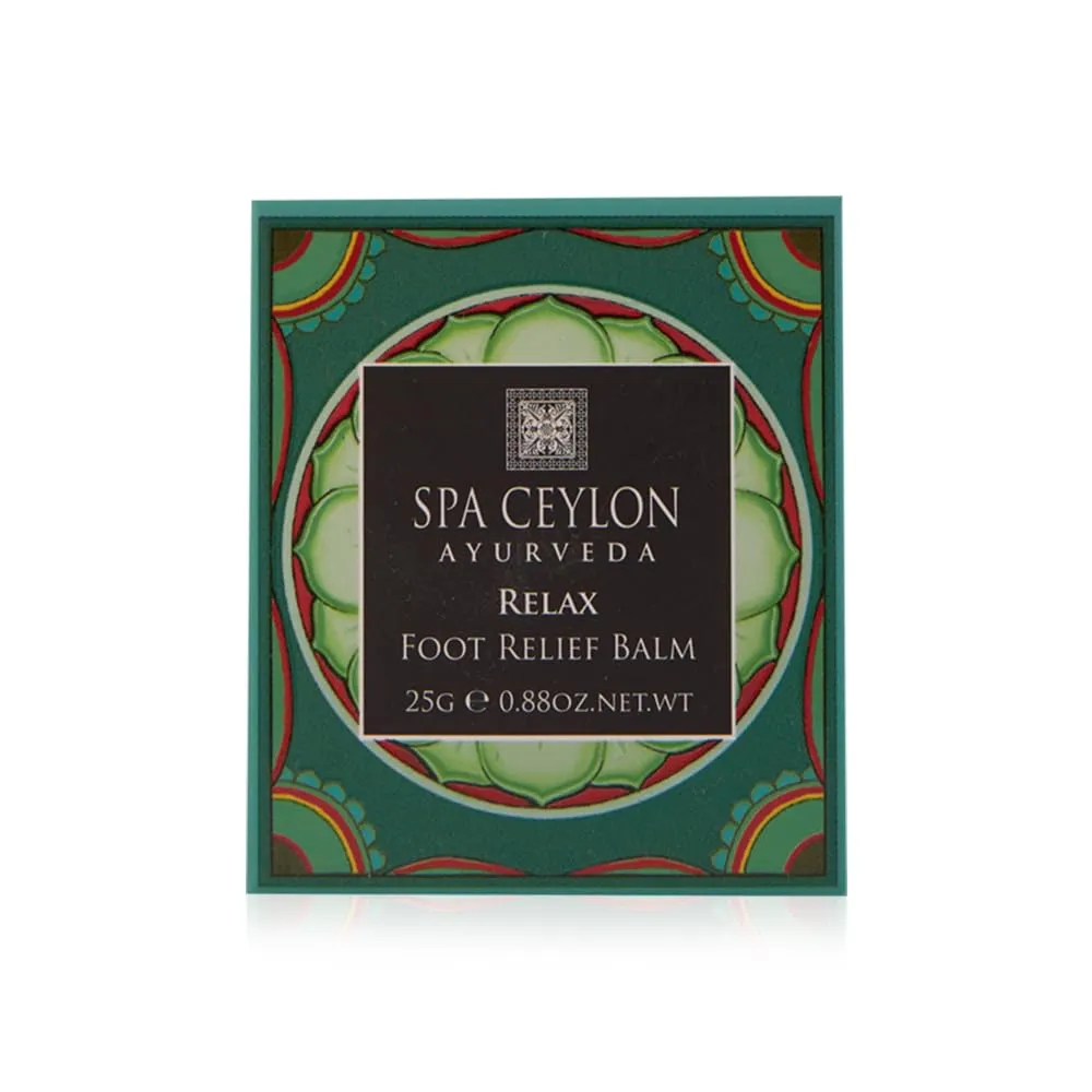 SPA CEYLON RELAX Foot Relief Balm | Instant Cooling & Soothing | relief for tired & fatigued feet | Hydrating | 100% Natural | Suitable for all skin types