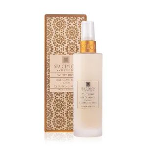 SPA CEYLON White Rice Age Control Facial Cleansing Milk | Natural Hydrating Face Cleanser with Rice Bran Oil for Deep Cleansing | Suitable for All Skin Types