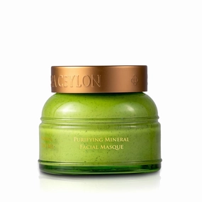 SPA CEYLON NEEM & TEA TREE Purifying Mineral Masque | cruelty-free | 100% Vegetarian | Acne-Clearing & Pore Minimizing | Best for oily & problem skin types