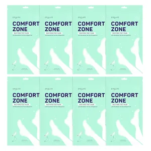 SpaLife Beauty Comfort Zone Soothing Foot Masks – Hydrating and Moisturizing Foot Socks – Hydrating Foot Mask – Soothes Rough, Cracked, Dry Feet with Tea Tree Oil – Shea Butter – Peppermint – 8 Pack