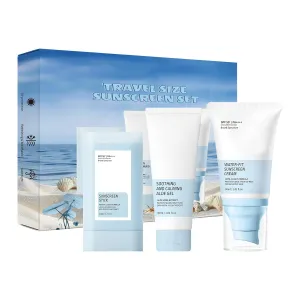 SPF 50 Broad Spectrum Sunscreen & After Sun Lotion Set | 3-in-1 Sheer Touch Moisturizing Sunscreen   Weightless Hydrating After Sun Care | Reef Safe, Non-Greasy & Soothing for Sunburn Relief