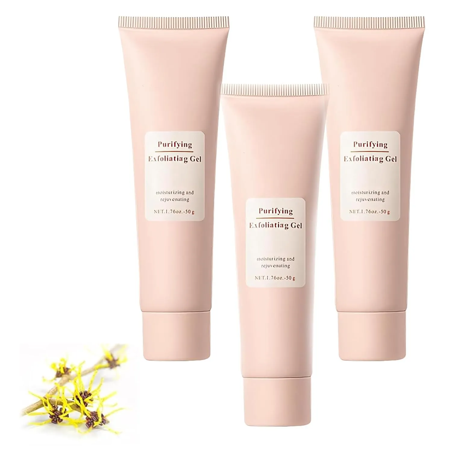 Starluxe Exfoliating Gel, Starluxe Glow Goddess Exfoliatings Gel for Dark Spot, Purifying Exfoliatings Gels Facial Exfoliator Cleanser, Deep Cleansing Face and Body Exfoliating Scrub Gels (3Pcs)