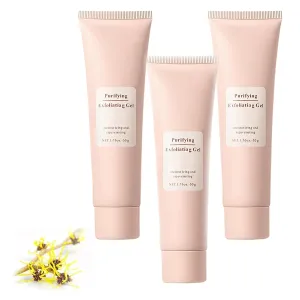 Starluxe Exfoliating Gel, Starluxe Glow Goddess Exfoliatings Gel for Dark Spot, Purifying Exfoliatings Gels Facial Exfoliator Cleanser, Deep Cleansing Face and Body Exfoliating Scrub Gels (3Pcs)