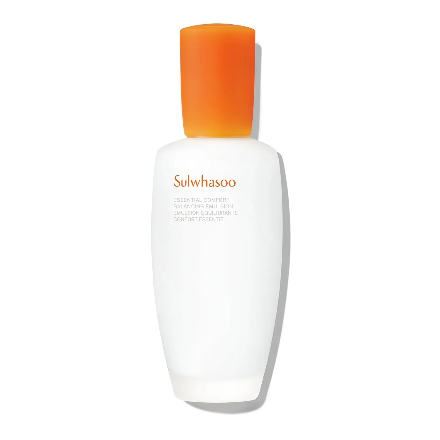 Sulwhasoo Essential Comfort Balancing Emulsion - Moisturizing Korean Emulsion for Dry & Sensitive Skin, Hydrating, Soothing, Nourishing & Softening - 4.22 fl. oz.