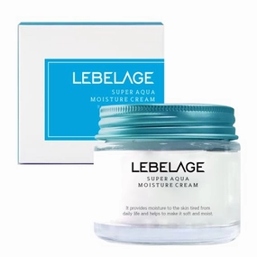 Super Aqua Moisture Cream 2.36 fl oz – Hydrating & Nourishing Face Cream for Dry, Sensitive Skin, Lightweight Daily Moisturizer with Soothing Ingredients