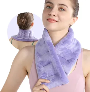 SuzziPad Microwavable Heating Pad for Neck Discomfort, Convenient Shoulder Warmer for Stress Relief, Moist Heated Wrap Bean Bag Hot Pack, Cold and Warm Compress