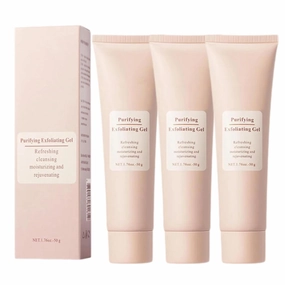 Tanrewsis Exfoliating Gel, Purifying Enzymes Exfoliating Gel, Tanrewsis Cleansing Purifying Cream for Face & Body (3 pcs, 1.76 oz)