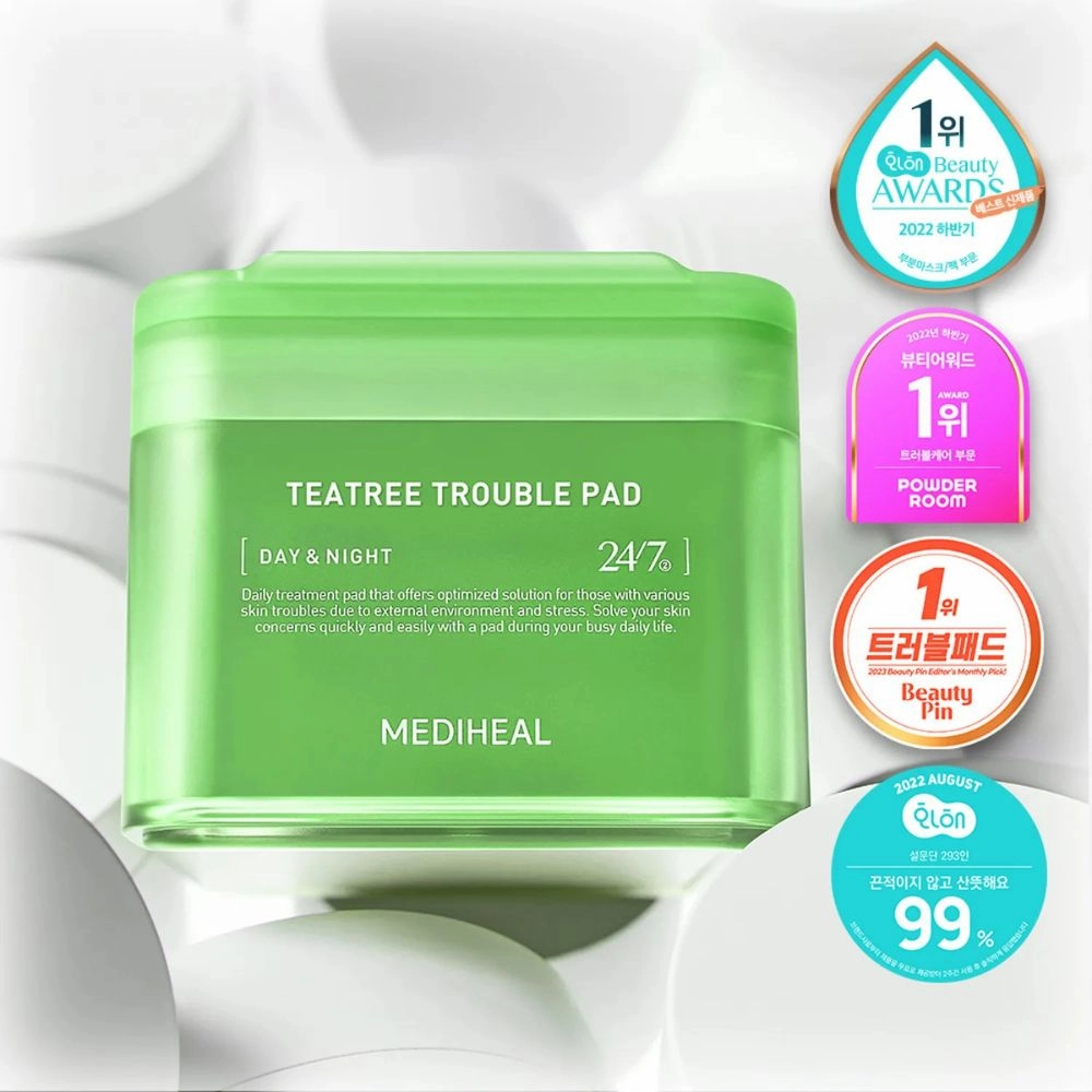 Teatree Trouble Pad 100 Pads 170ml