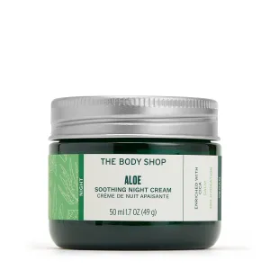 The Body Shop Aloe Vera Night Cream, For Sensitive Skin, Vegan, 50ml