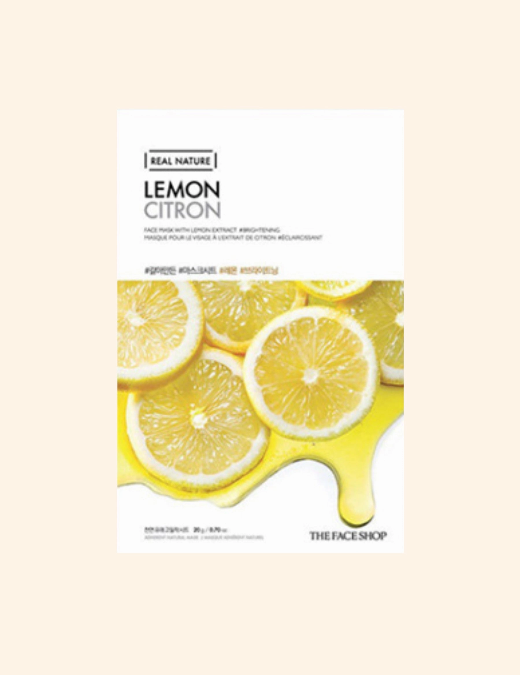 THE FACE SHOP Real Nature Face Mask Sheet