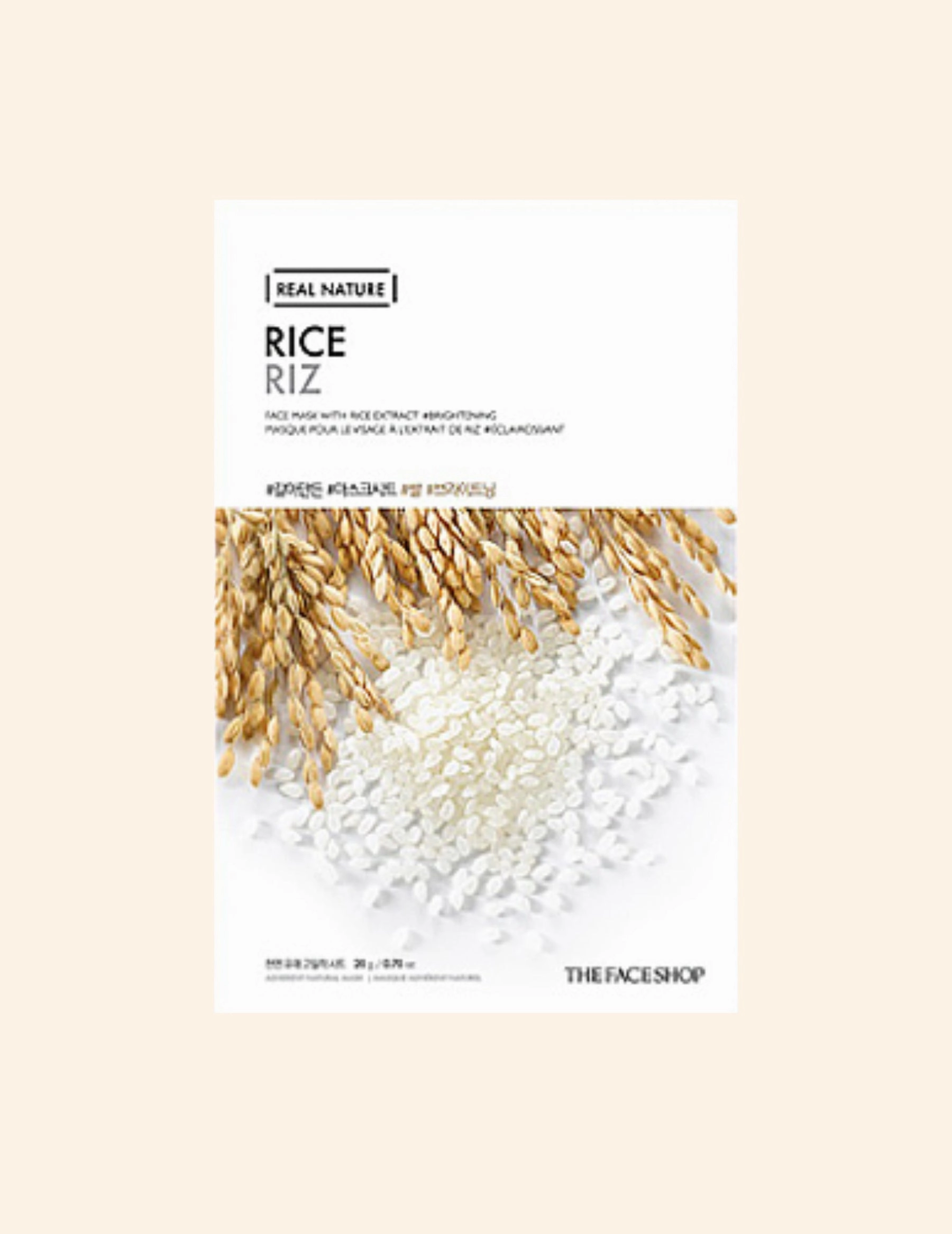 THE FACE SHOP Real Nature Face Mask Sheet