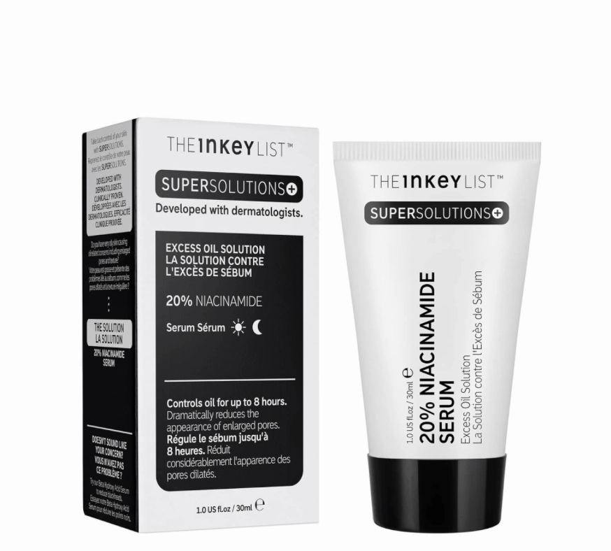 The INKEY List Excess Oil Solution with 20% Niacinamide Serum
