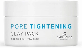 The Skin House Perfect Pore Tightening Clay Pack 100ml (3.38 fl.oz) Minimize Blackheads, Pore purifying clay mask for face, Deep clean pores, Remove excess oil, Pore minimizer, Korean Skin care