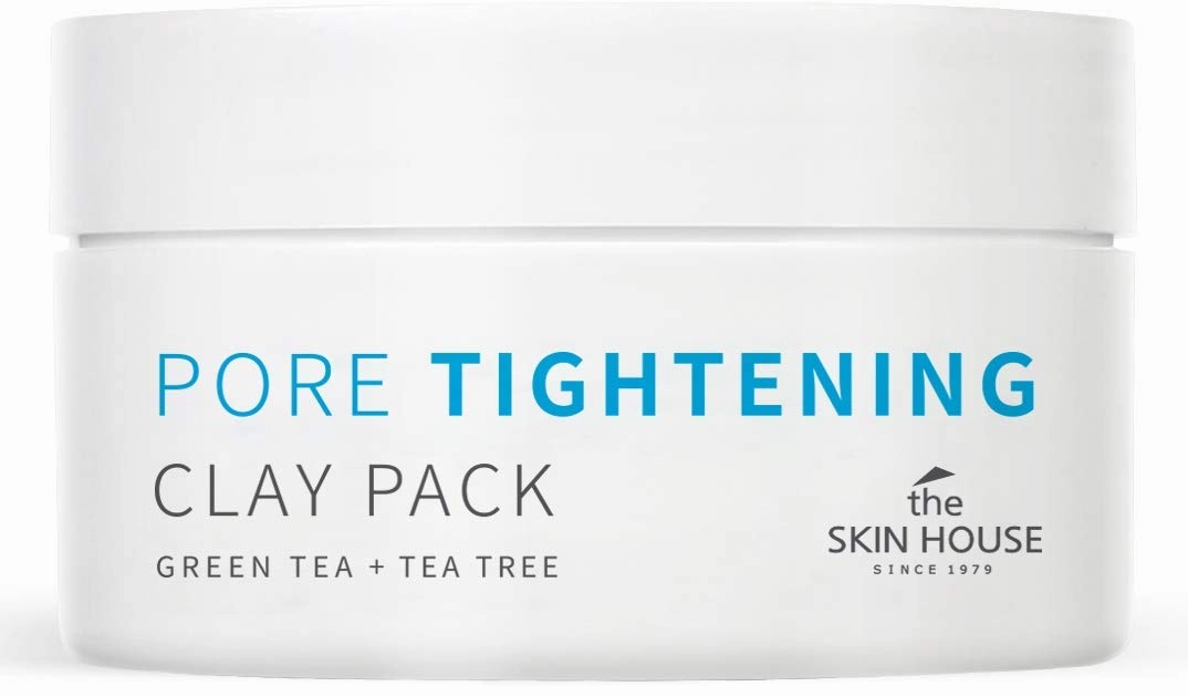The Skin House Perfect Pore Tightening Clay Pack 100ml (3.38 fl.oz) Minimize Blackheads, Pore purifying clay mask for face, Deep clean pores, Remove excess oil, Pore minimizer, Korean Skin care
