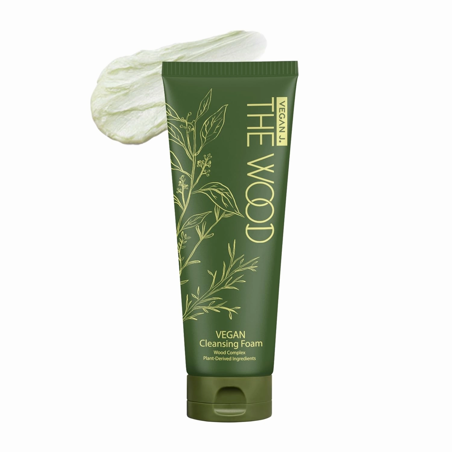 The Wood Vegan Cleansing Foam | Cleans 99.37% Impurities | Vegan Certified - 100ml