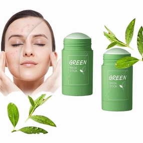 Thekoec Green Tea Mask, The Koec Green Tea Deep Cleanse Mask, for Purifying, Moisturizing, Oil Control (2Pcs)
