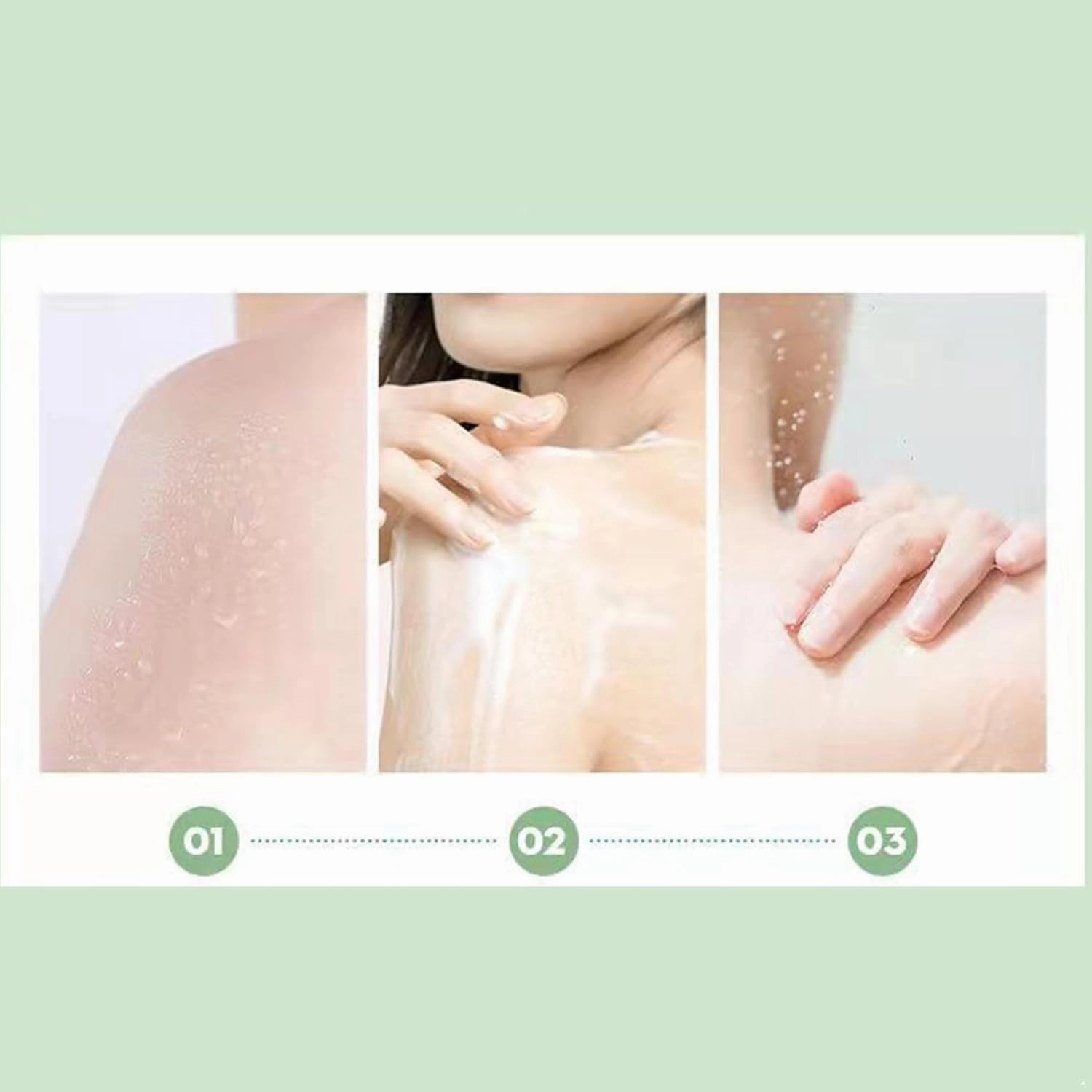 TiaoBug 250g Exfoliating Scrub Cream for Women Girls Gentle Deep Cleansing Hydrating Moisturizing Smooths Skin Brightens Tone Body Hand Foot Face Care Green One Size