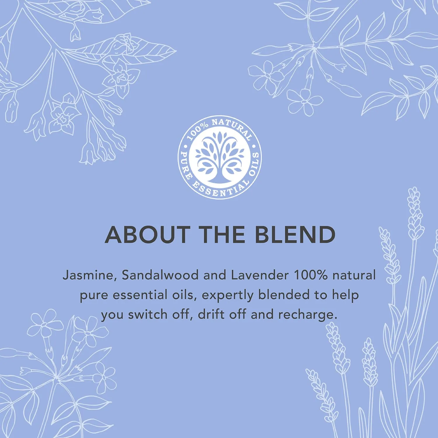 Tisserand Aromatherapy | Sleep Better | Lavender Bath & Shower Wash With Jasmine & Sandalwood | 100% Pure Essential Oil Blend | 400ml