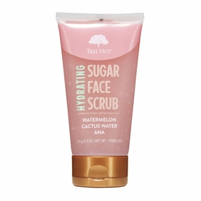Tree Hut Watermelon & Cactus Hydrating Face Scrub | Deep Cleans Pores to Remove Dead Skin & Impurities | Nourishing Essential Body Care | 7.4 fl oz.