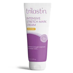 TriLASTIN SR Vit. Infused Intensive Stretch Mark & Scar Cream for Pregnancy - 5.5 Oz, Cocoa Butter Scar Treatment, Hypoallergenic & Paraben-Free - Moisturizing Lotion for Women