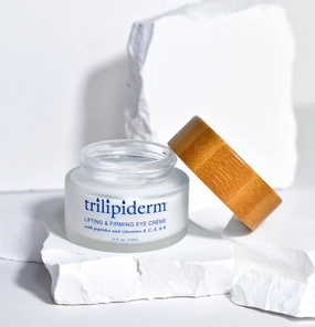 Trilipiderm Natural Lifting & Firming Eye Creme hydrating, healthy eye treatment for fine lines