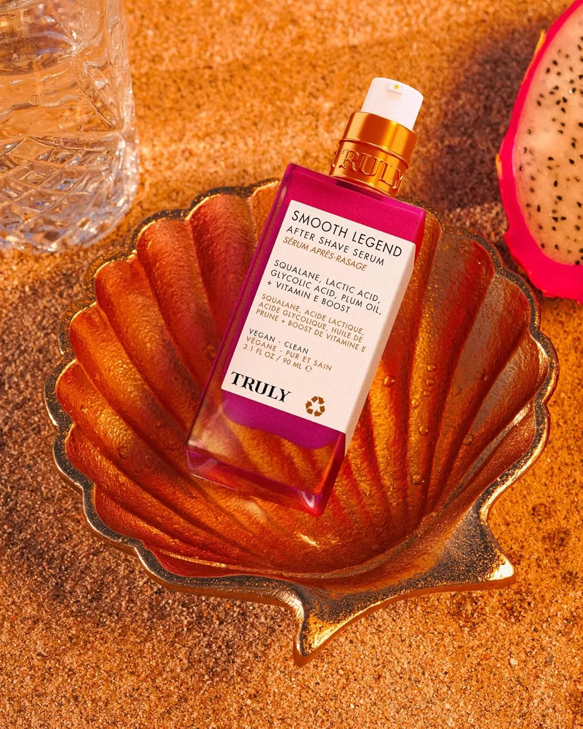Truly Luxury After Shave Serum | Soothing & Hydrating Post Shave Treatment to Prevent Ingrown Hair For Smooth, Irritation-Free Skin