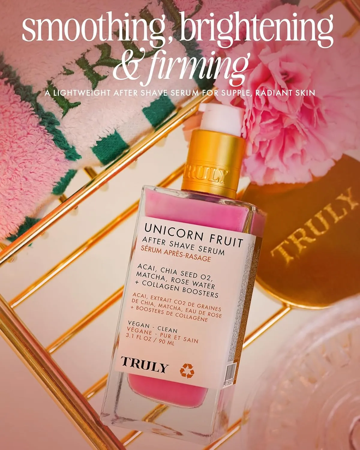 Truly Luxury After Shave Serum | Soothing & Hydrating Post Shave Treatment to Prevent Ingrown Hair For Smooth, Irritation-Free Skin