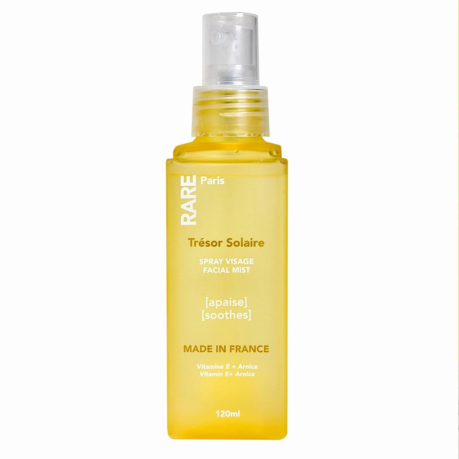 Trésor Solaire - Soothing Facial Mist - Soothing & Refreshing - With Vitamin E & Arnica - Hydrating, Firming & Revitalizing - For Radiant, Strengthened Skin - 4.06oz