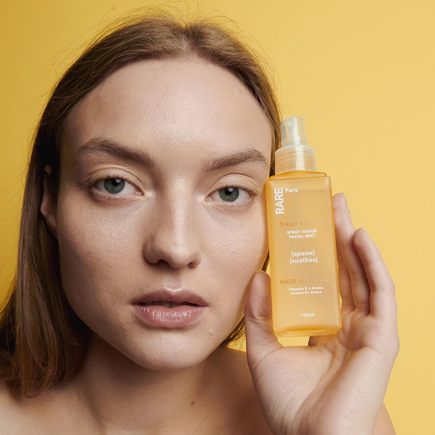 Trésor Solaire - Soothing Facial Mist - Soothing & Refreshing - With Vitamin E & Arnica - Hydrating, Firming & Revitalizing - For Radiant, Strengthened Skin - 4.06oz