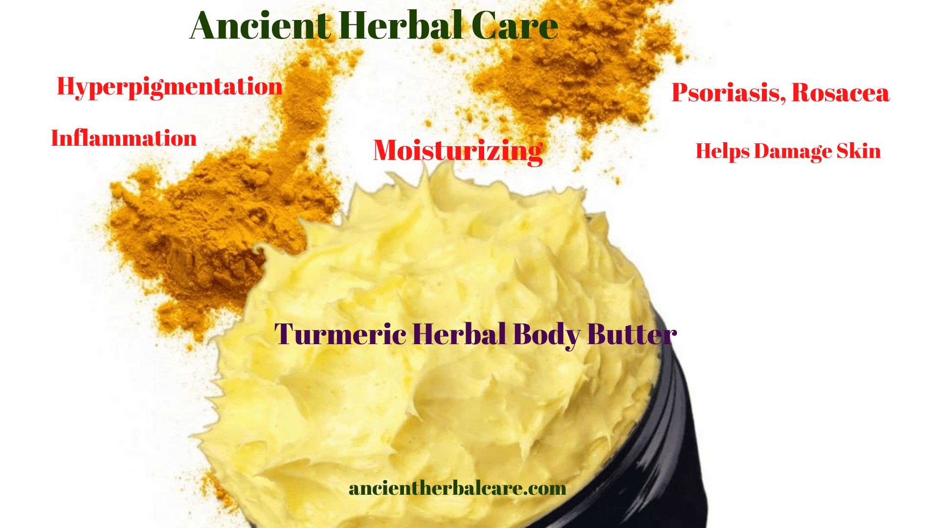 Turmeric and Avocado Organic Body Butter