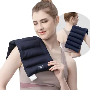 UNCN Microwave Heating Pad 7x17 Inches | Microwavable Heat Pad for Pain Relief | Reusable Bean Bag | Weighted Hot Pack for Neck, Shoulder, Cramps, Back | Warm Compress
