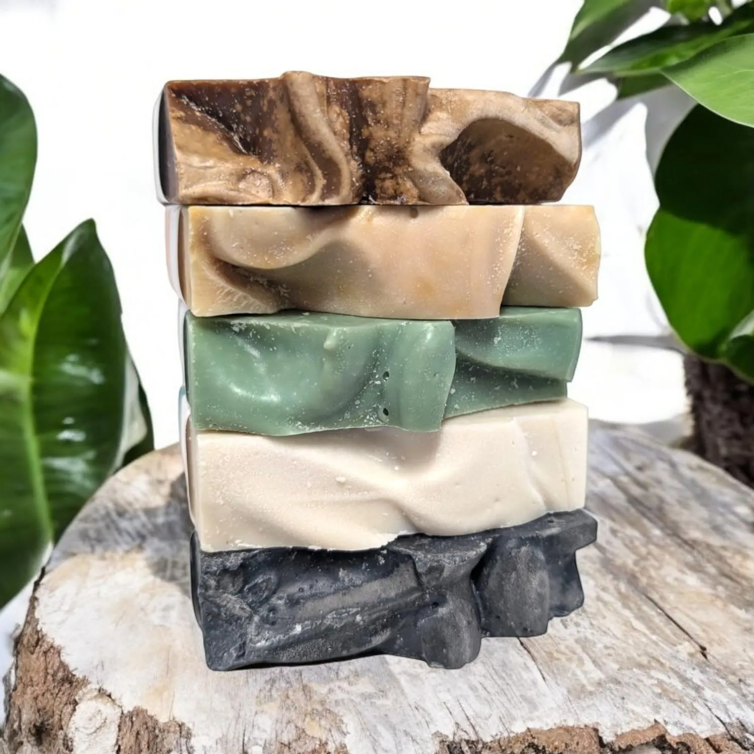 Uptown Girl Soap Collection Soap Bar – Skin Renewing, Vegan-Friendly with Lavender & Tea Tree Oil – Deep Cleansing & Nourishing for Glowing Skin – 5.8 oz Pack 4
