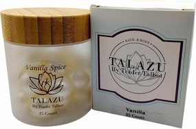 Vanilla Spice Aromatherapy Bath Pearls for Smooth, Silky, moisturized Skin (25 Count)