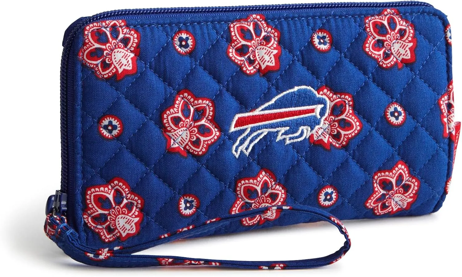 Vera Bradley Women's Cotton NFL Front Zip Wristlet (Multiple Teams Available)