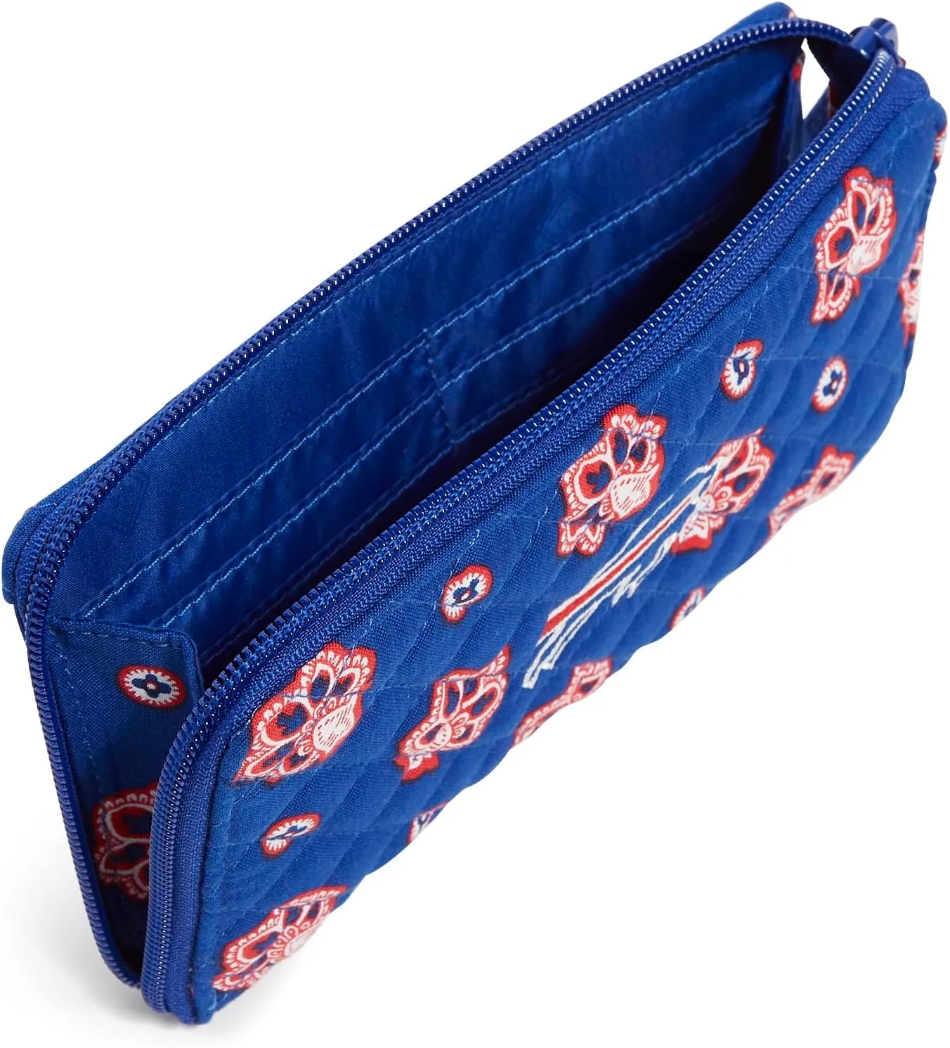 Vera Bradley Women's Cotton NFL Front Zip Wristlet (Multiple Teams Available)