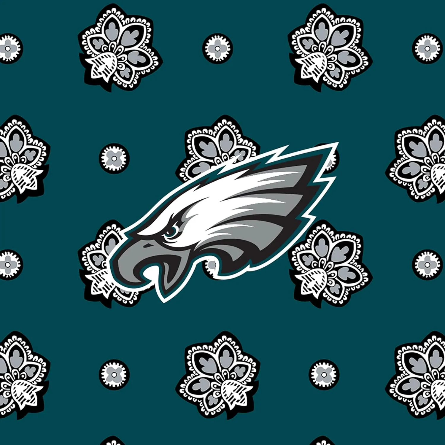 Vera Bradley Women's Cotton NFL Front Zip Wristlet (Multiple Teams Available)