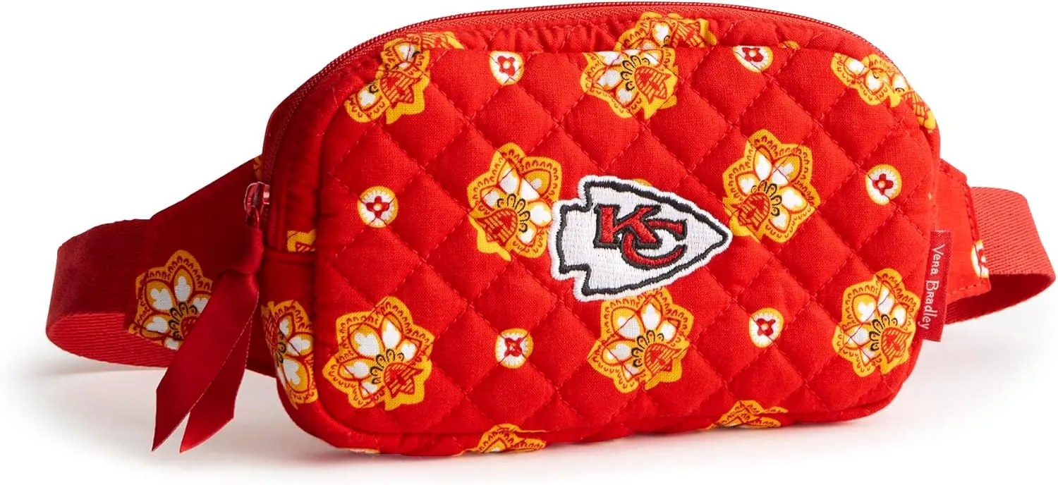 Vera Bradley Women's Cotton NFL Mini Belt Bag (Multiple Teams Available)
