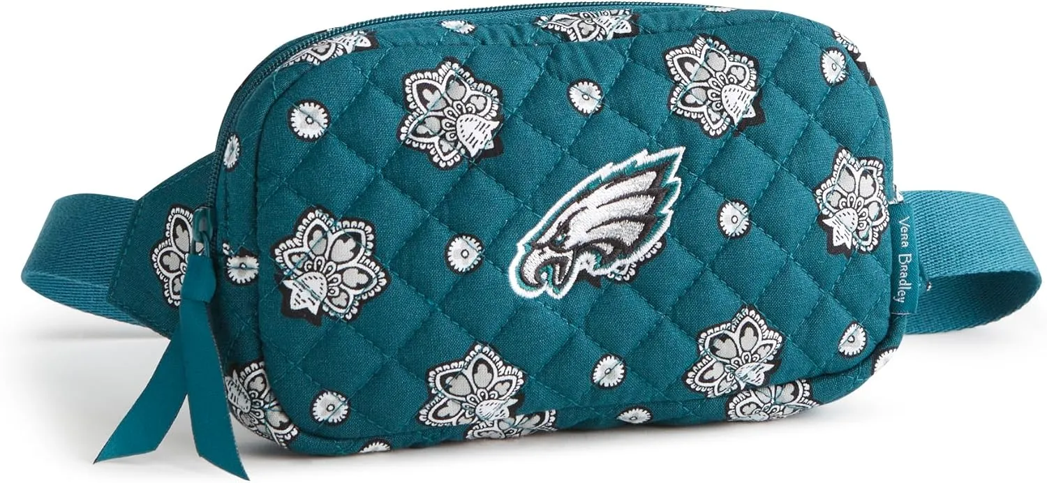 Vera Bradley Women's Cotton NFL Mini Belt Bag (Multiple Teams Available)