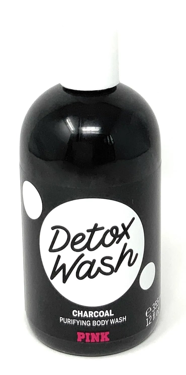 Victoria's Secret PINK Detox Charcoal Purifying Body Wash 12 fl oz