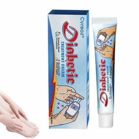 VitaGluco Diabetes Treatment Cream, Professional Diabetic Foot Cream, Diabetics Dry Skin Relief Moisturizing Cream, Natural Ingredients for Foot Care (1 Bottle)