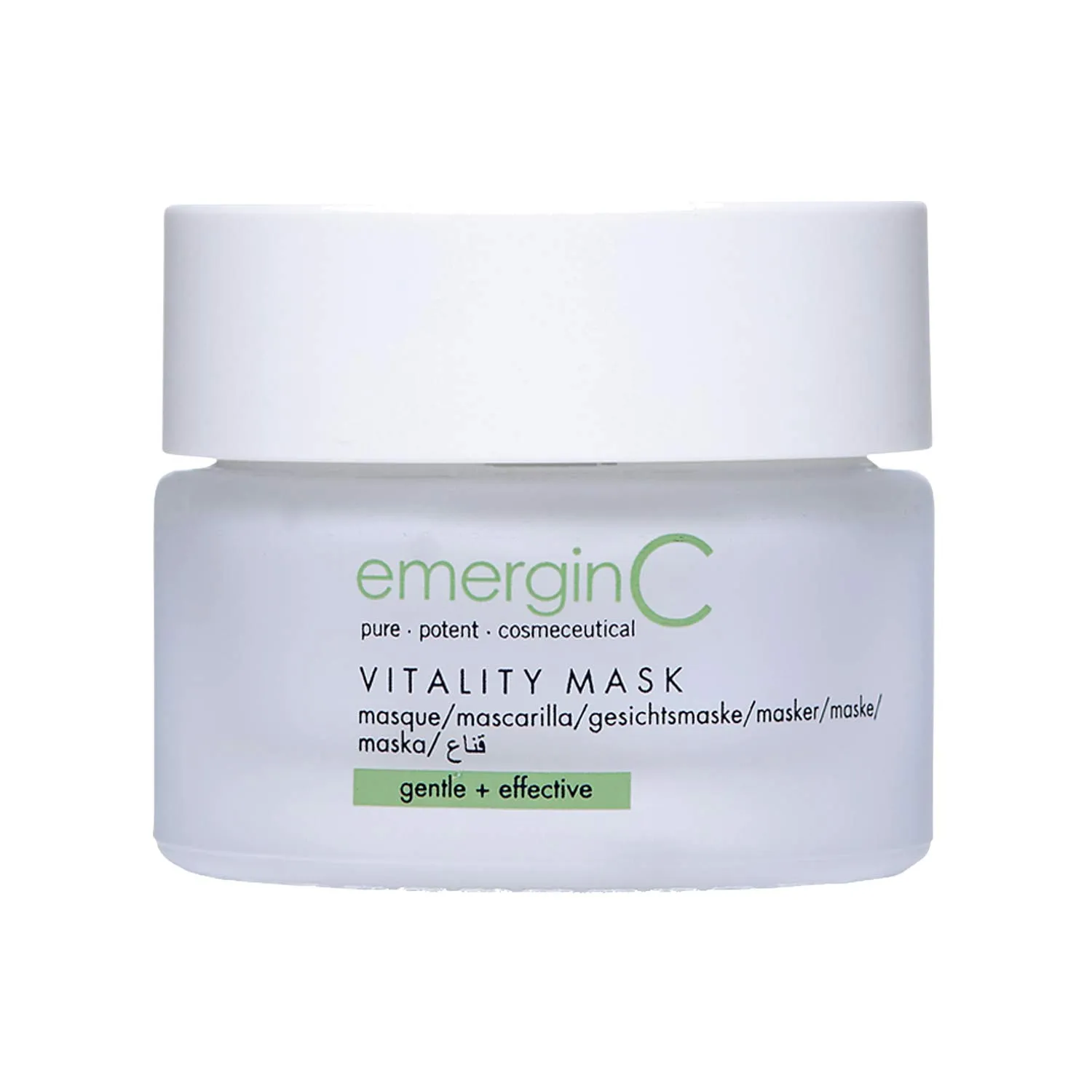 Vitality Mask - Hydrating Soothing Face Mask with Coq10   Shea Butter for Sensitive   Dry Skin Types (1.6 oz, 50 ml)