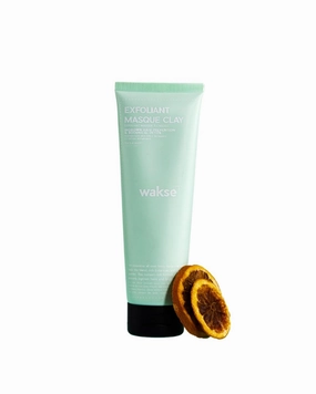 wakse Exfoliant Clay Masque – Deep Cleansing Face & Body Scrub for Smooth, Glowing Skin
