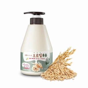 WELCOS KWAILNARA Oat Milk Body Lotion – Korean Body Lotion for Calming & Soothing Relief 560 g / 19.75 Fl. Oz