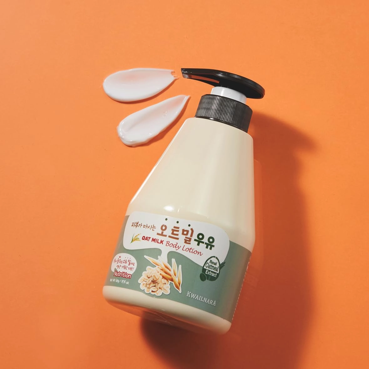 WELCOS KWAILNARA Oat Milk Body Lotion – Korean Body Lotion for Calming & Soothing Relief 560 g / 19.75 Fl. Oz