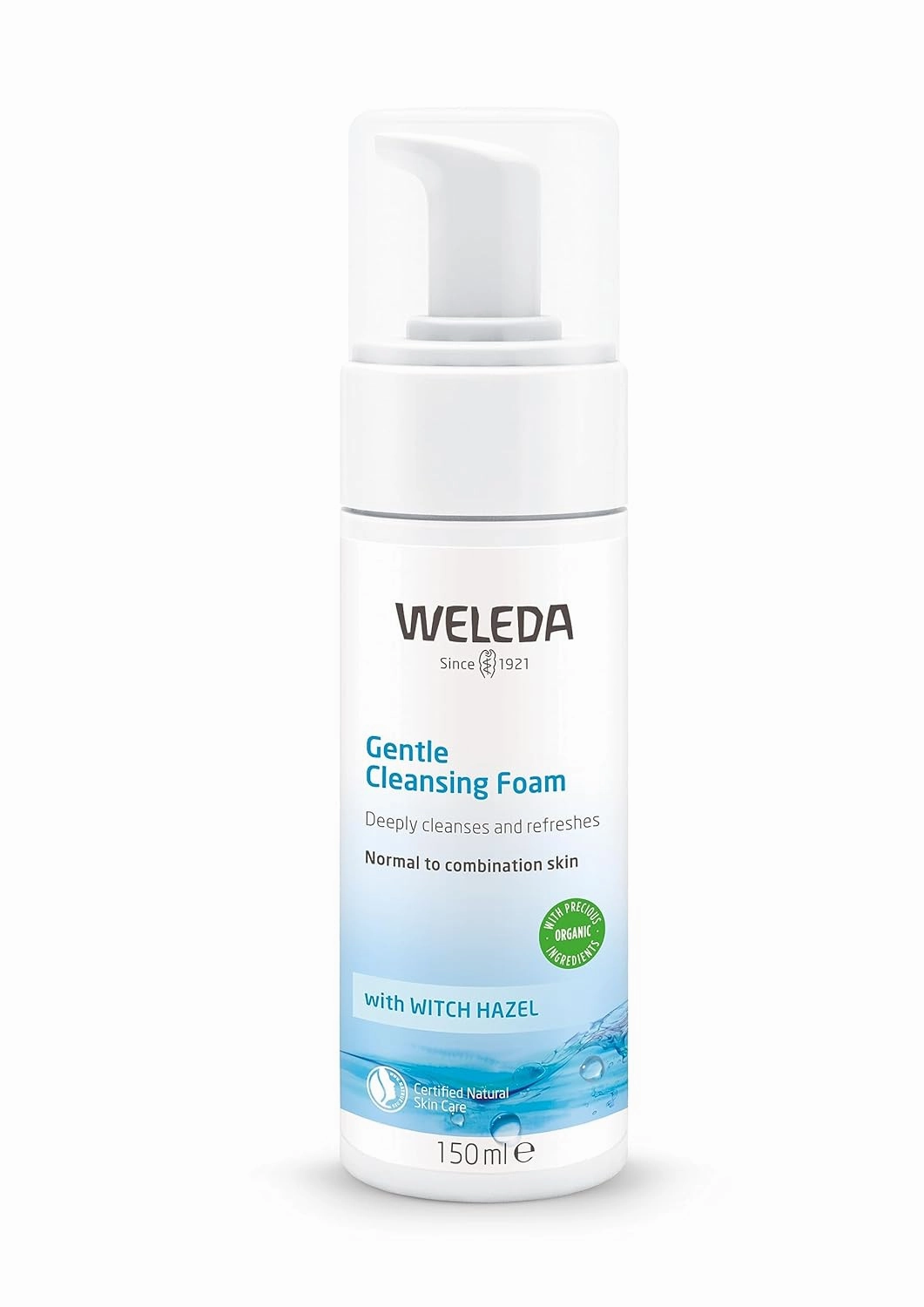 Weleda Gentle Cleansing Face Foam, 5 Ounce