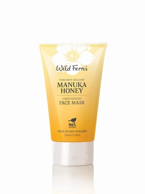 Wild Ferns Manuka Honey Conditioning Face Mask, 99% Natural, 100ml