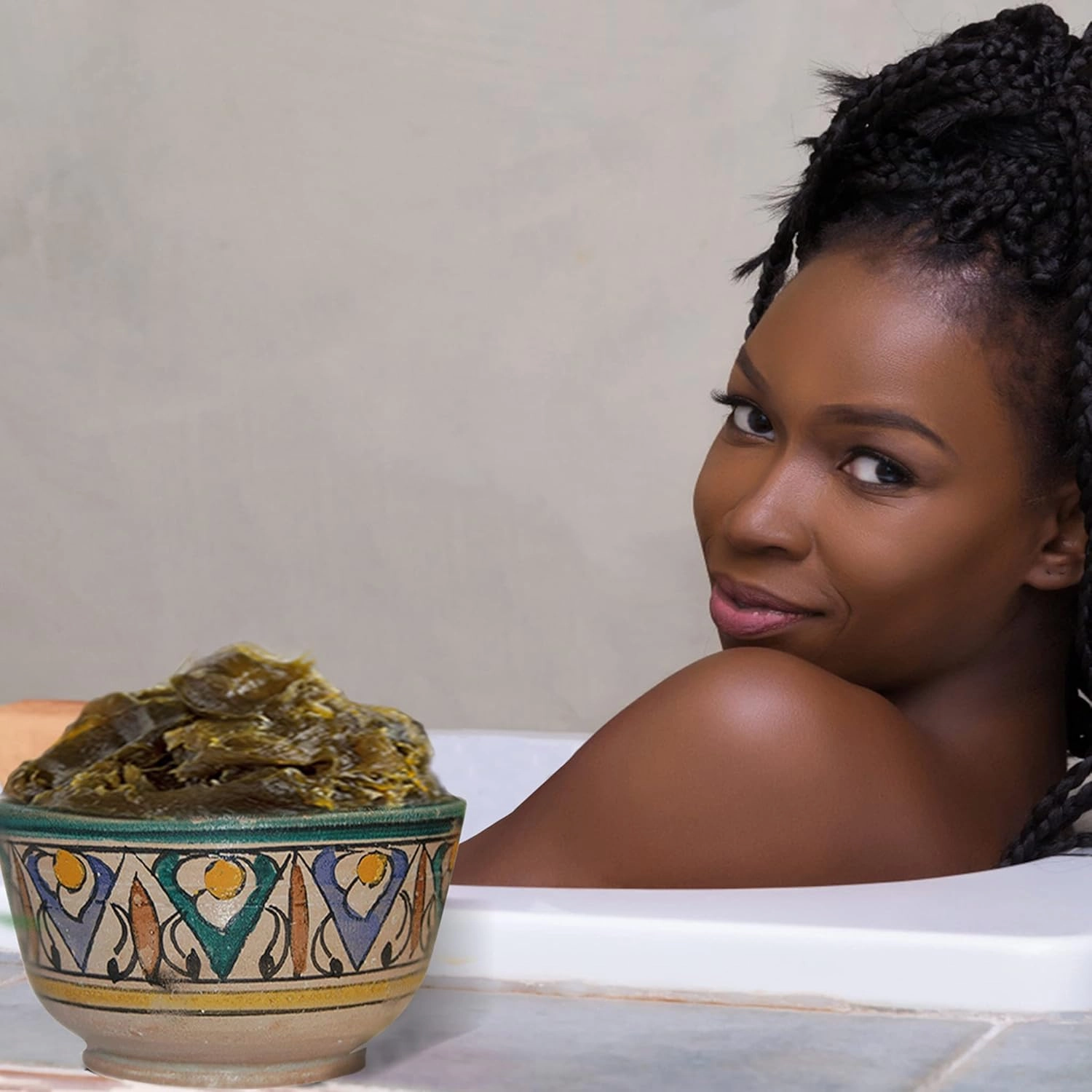 Zakia's Morocco Black Soap (Beldi Soap) Original - 100% natural Moroccan Black Soap, Body Scrub, Pure & Natural, Purifying, Cleansing, exfoliating for Hammam Ritual- 8.0 Oz / 226gr